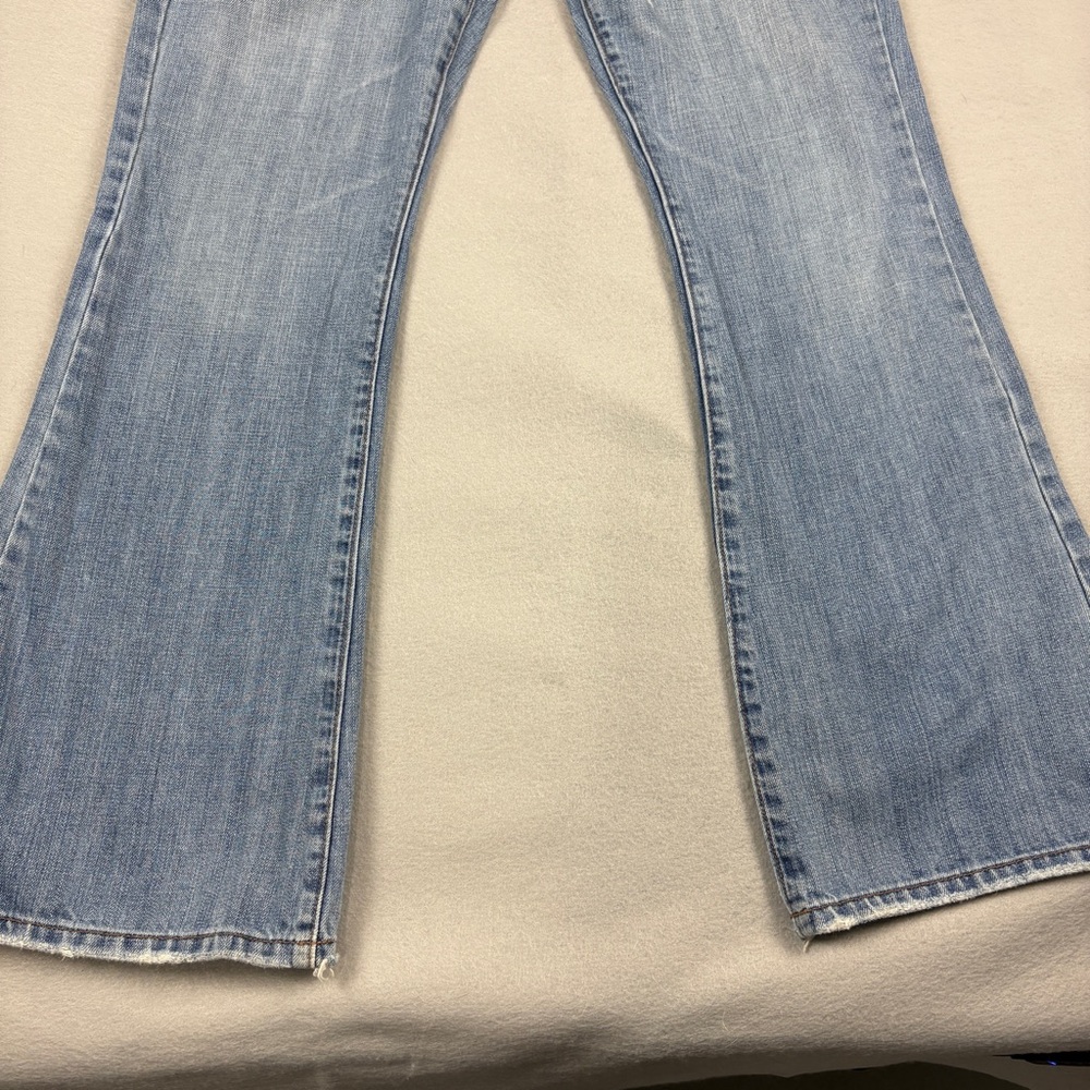 2000s Abercrombie & Fitch Low Rise Y2K Flare Leg Jeans - Picture 4 of 10